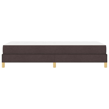 Boxspringbett Braun Stoff Und Holzwerkstoff