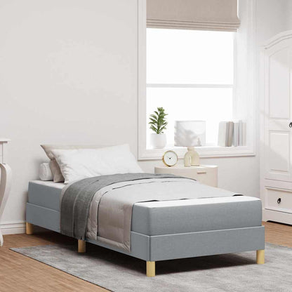 Boxspringbett Braun Stoff Und Holzwerkstoff
