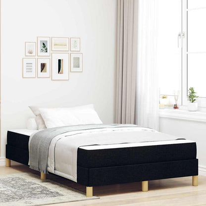 Boxspringbett Braun Stoff Und Holzwerkstoff
