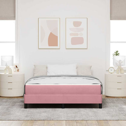 Boxspringbett Mit Matratze Mit Matratze Samt Rosa