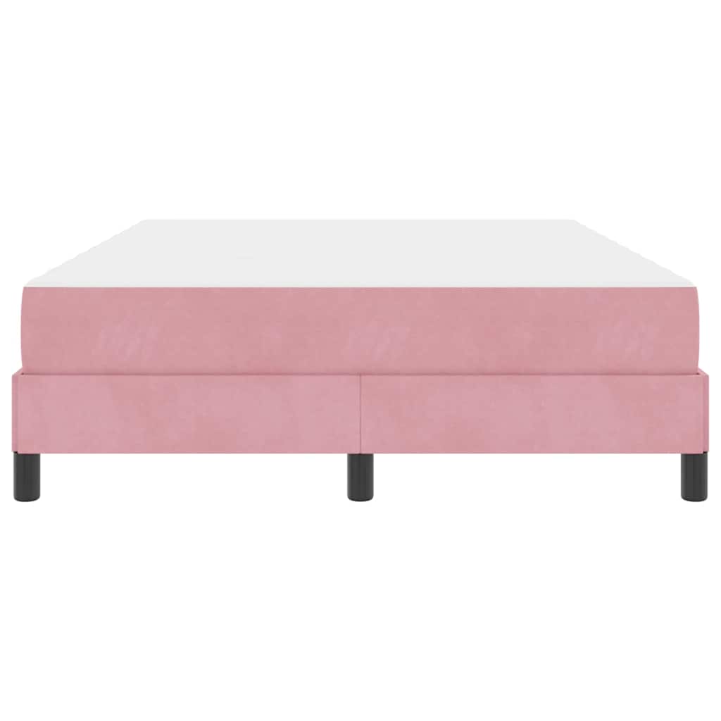 Boxspringbett Mit Matratze Mit Matratze Samt Rosa