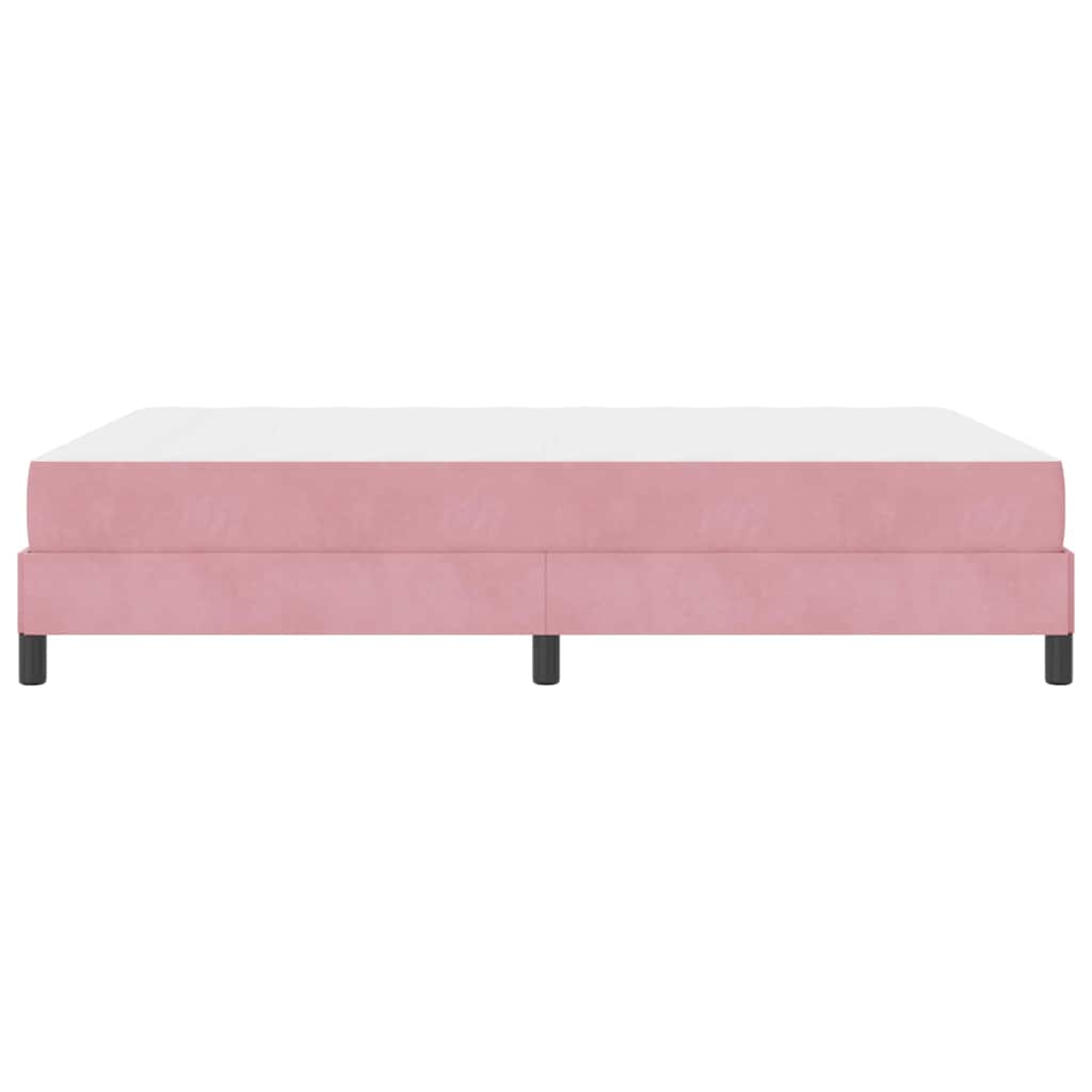Boxspringbett Mit Matratze Mit Matratze Samt Rosa