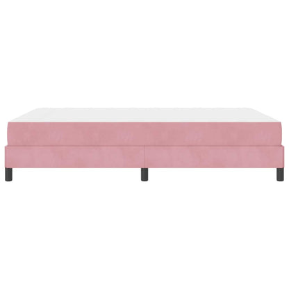 Boxspringbett Mit Matratze Mit Matratze Samt Rosa