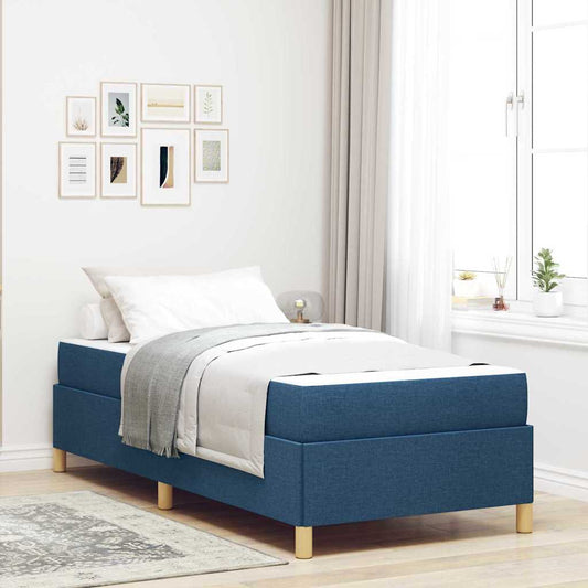 Boxspringbett Und Braun Und Weiß Stoff