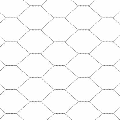 Hühnerkäfig Silber Verzinkter Stahl