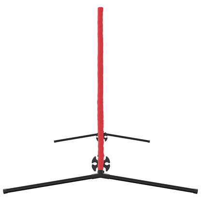 Tennisnetz Schwarz Und Rot Polyester