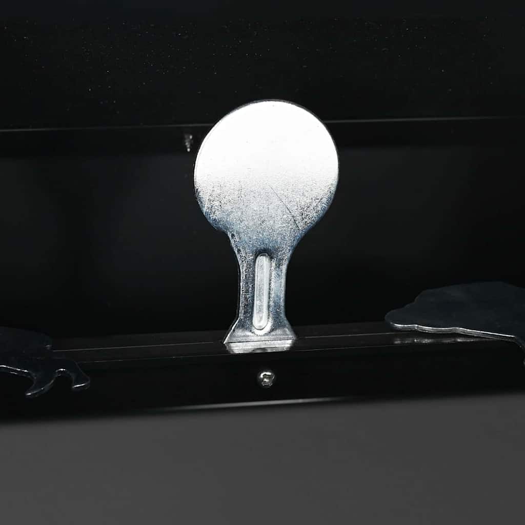 Kugelfangbox Schwarz Stahl