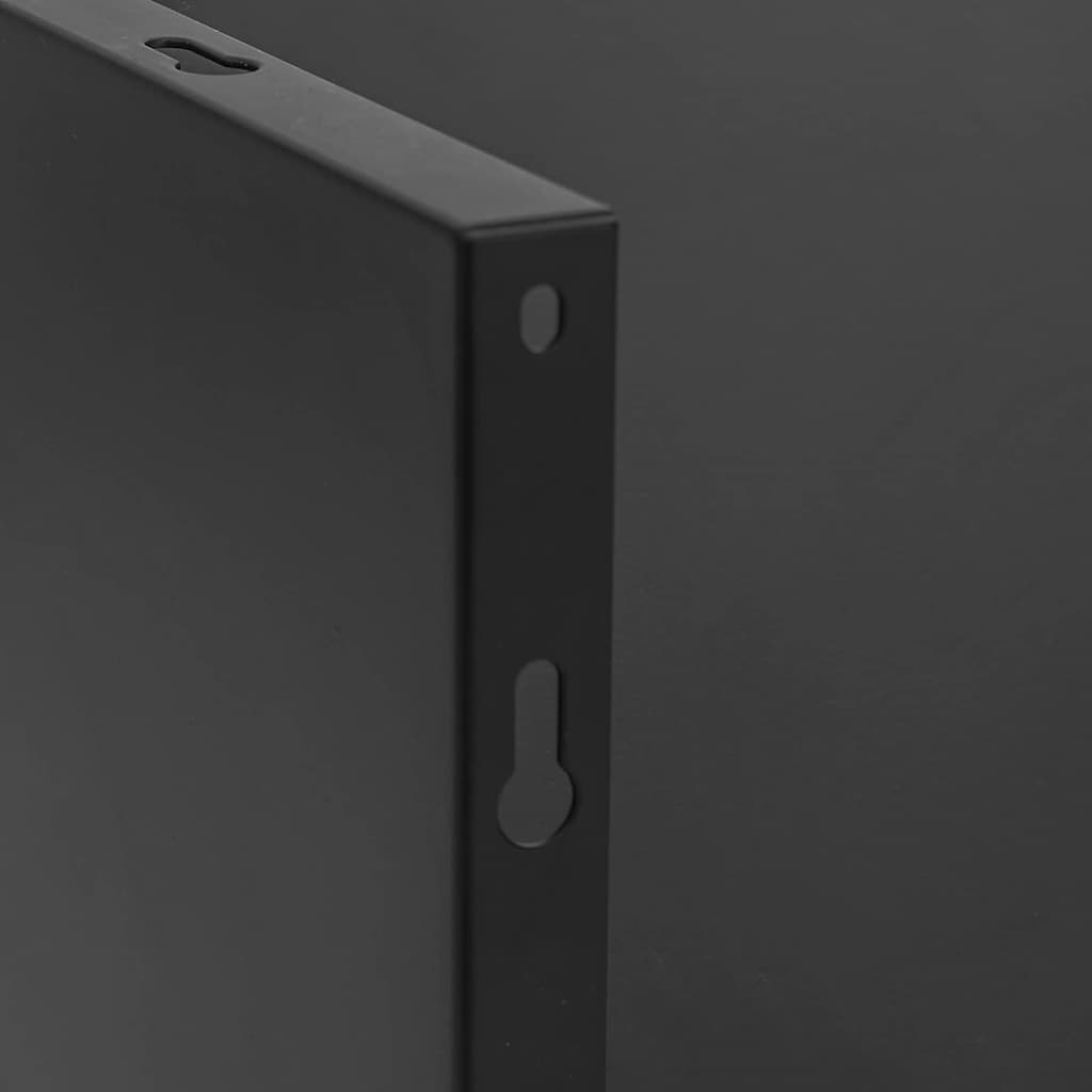 Kugelfangbox Schwarz Stahl