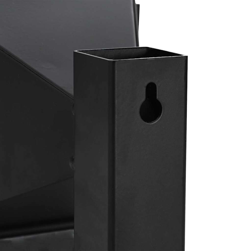 Kugelfang Schwarz 17 X 17 Cm Stahl