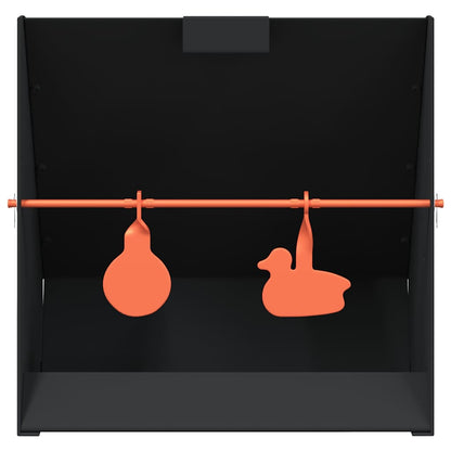 Kugelfang Schwarz Stahl