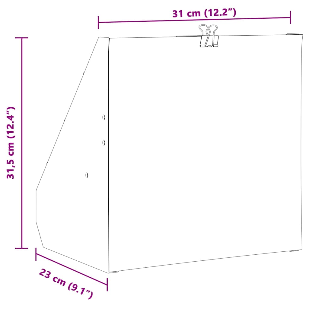 Kugelfang Schwarz Stahl