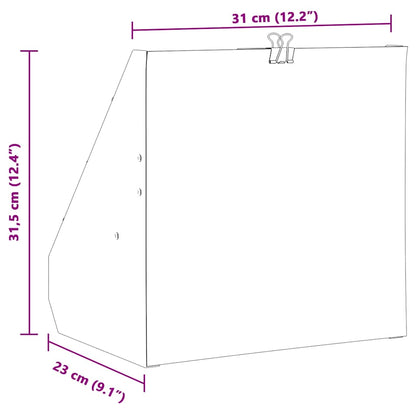 Kugelfang Schwarz Stahl