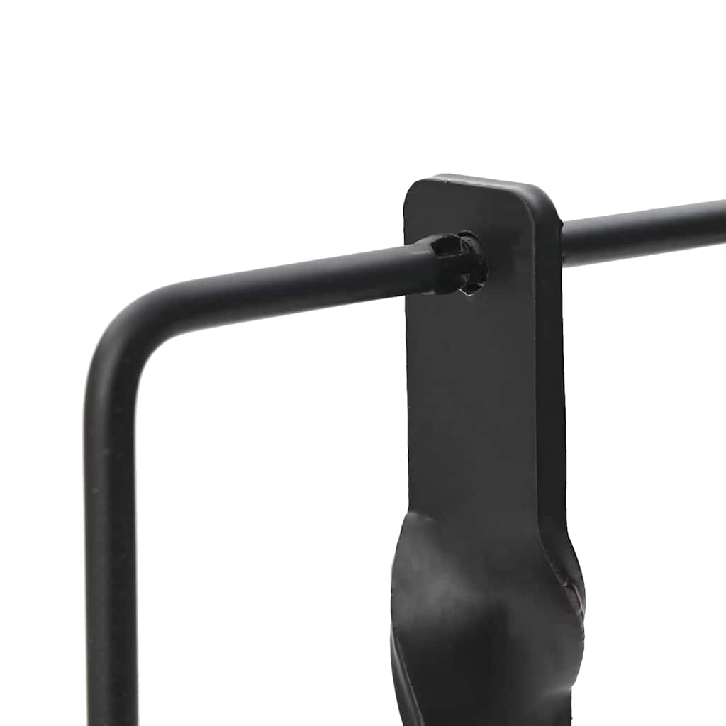 Zurücksetzbares Ziel Schwarz 26 X 13 X 31 Cm Stahl