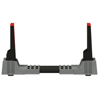 Schießauflage Grau Plastik