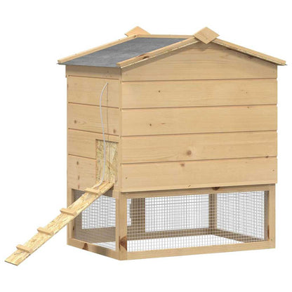 Hühnerstall Braun 75 X 59 X 60 Cm