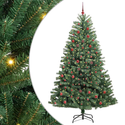 Künstlicher Klappbarer Weihnachtsbaum Mit 300 Leds