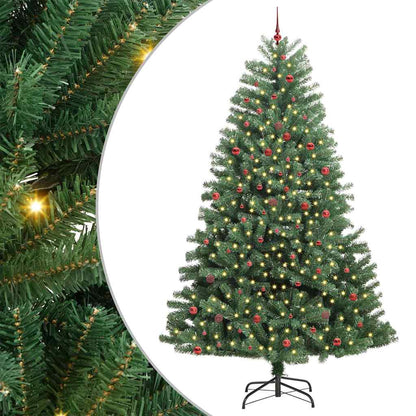 Künstlicher Klappbarer Weihnachtsbaum Mit 300 Leds
