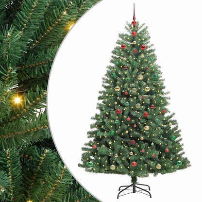 Künstlicher Klappbarer Weihnachtsbaum Mit 300 Leds