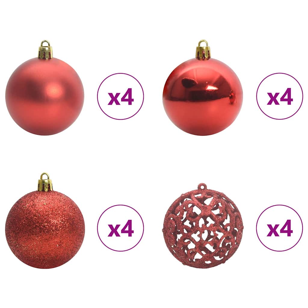 Künstlicher Klappbarer Weihnachtsbaum Mit 300 Leds