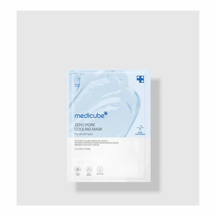 MEDICUBE MEDICUBE Zero Pore Cooling Mask 1 Sheet kühlende Gesichtsmaske gegen Poren Kosmetik