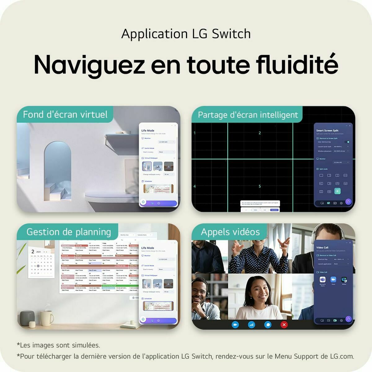 Lg Gaming-Monitor Lg 32U631A-B 32&quot; 31,5&quot; Quad Hd