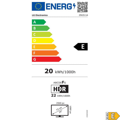Lg Gaming-Monitor Lg 29U511A-B Wfhd 29&quot;