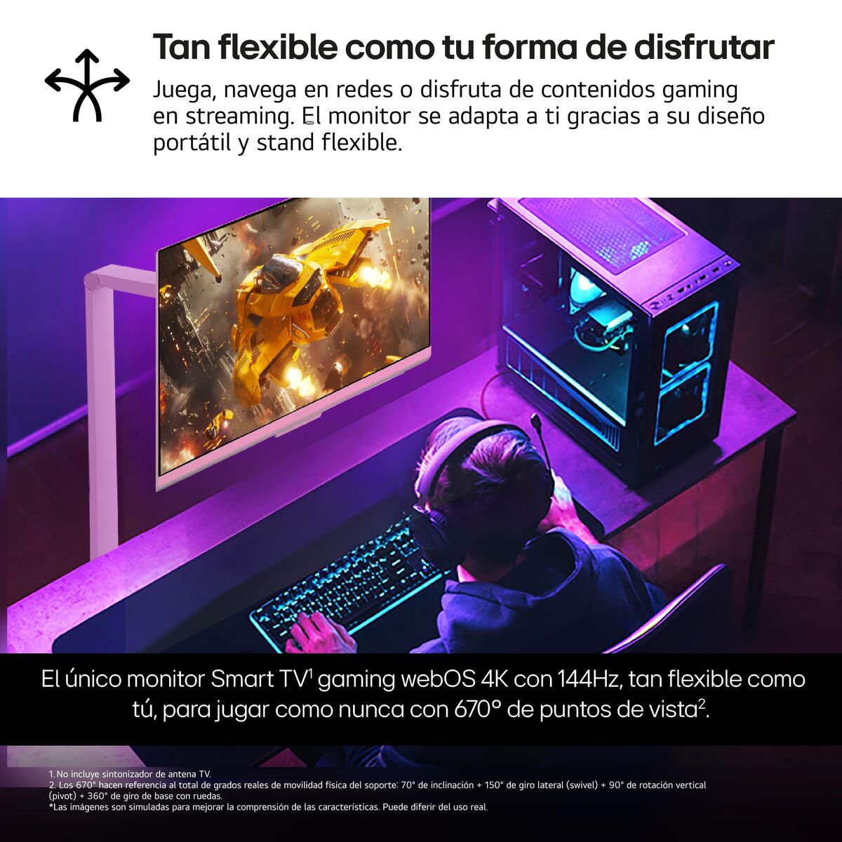 Lg Monitor Lg 32G810Saw-W.eeu 27&quot;