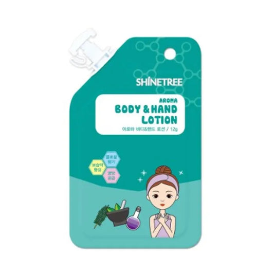 SHINETREE SHINETREE Aroma Body & Hand Lotion 12 ml Pflege für Körper und Hände Bodylotion