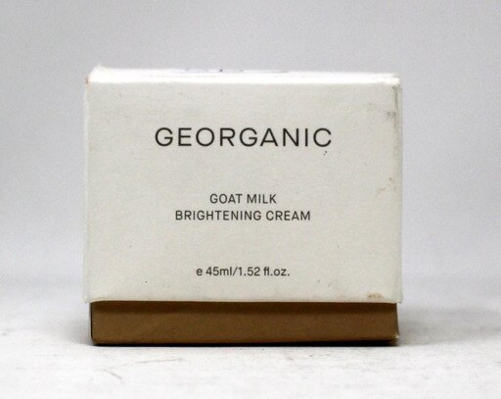 Georganic Georganic, Goat Milk Brightening, Aufhellung, Sahne, Für das Gesicht, 45 ml Regular