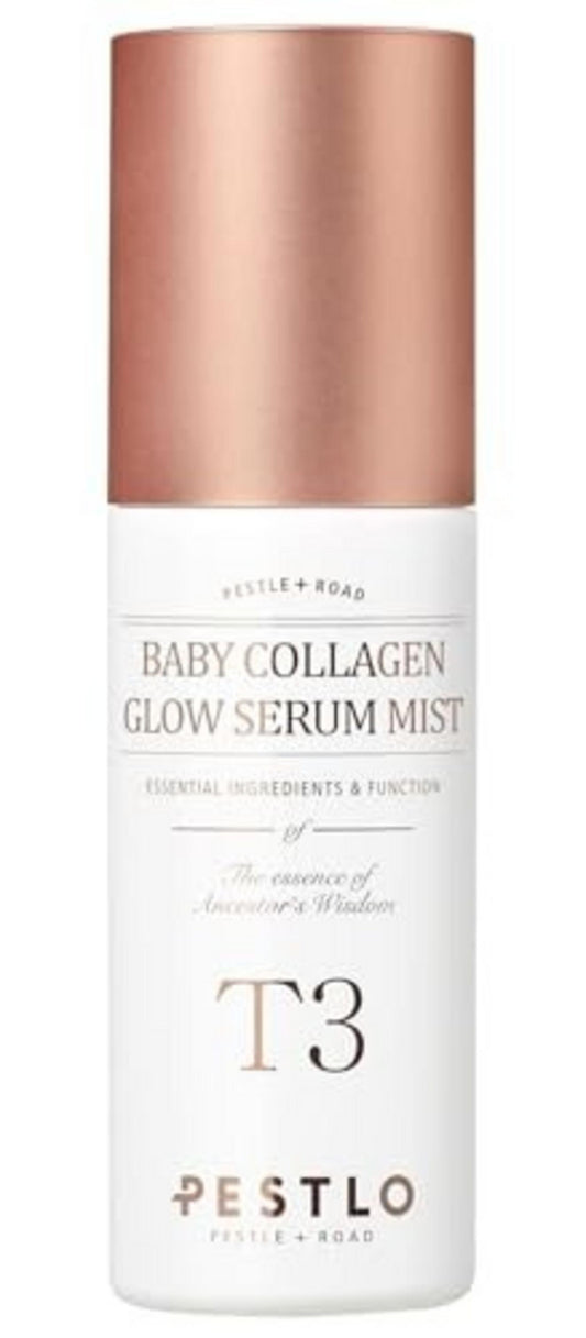 Pestelo Pestelo, T3 Baby Collagen Glow Serum Mist, Hydratation, Vor und nach dem Make-up, Spray, Für das Gesicht, 50 ml Regul
