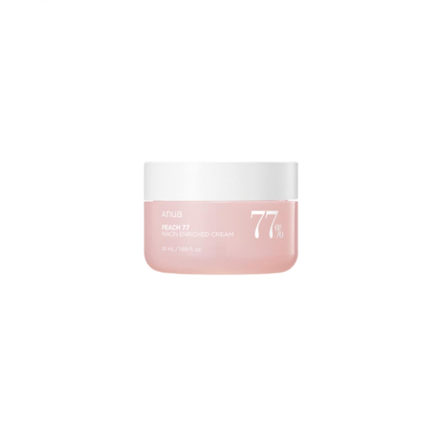 Anua Anua, Peach 77%, Niacinamid, Feuchtigkeitsspendend, Sahne, Für das Gesicht, 50 ml Regular