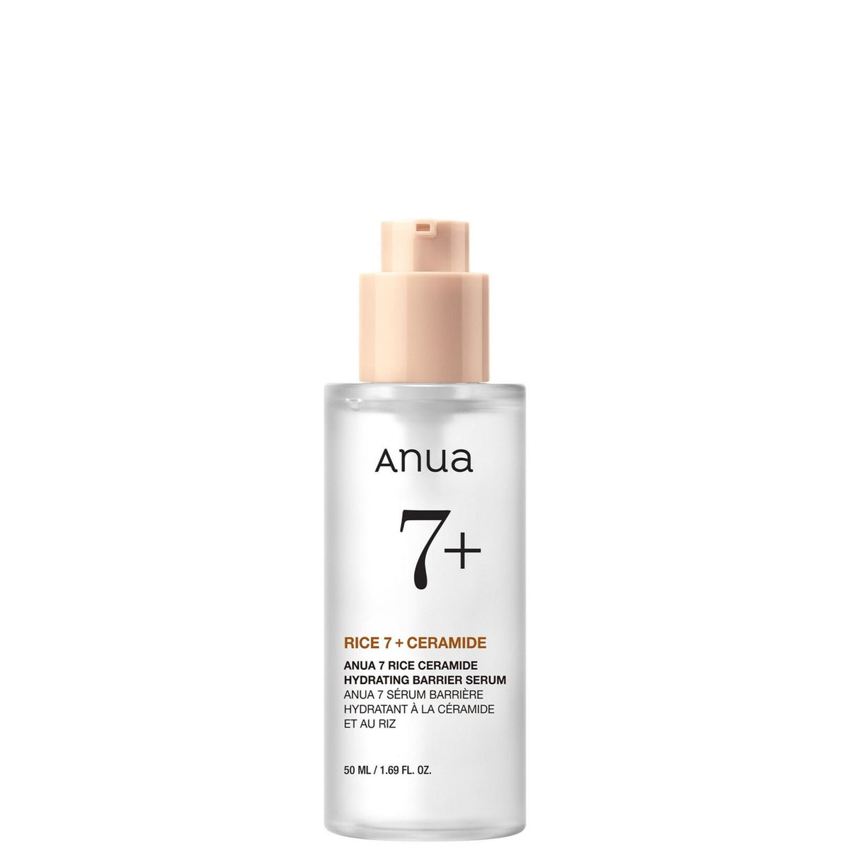 Anua Anua, Rice 7+, Hydrating & Nourishing, Day & Night, Serum, For Face, 50 ml Regular