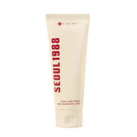 K-Secret K-Secret, Seoul 1988, Snail Mucin 93% + Rice, Feuchtigkeitsspendend & Beruhigend, Sahne, Für das Gesicht, 100 ml Reg