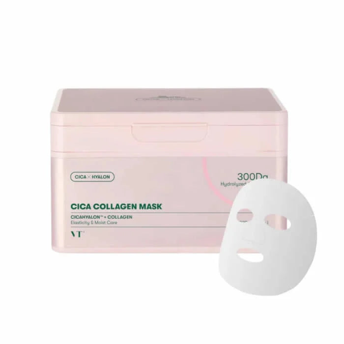 VT COSMETICS VT COSMETICS Cica Collagen Maske 30 Stück Sheet Mask Make-up