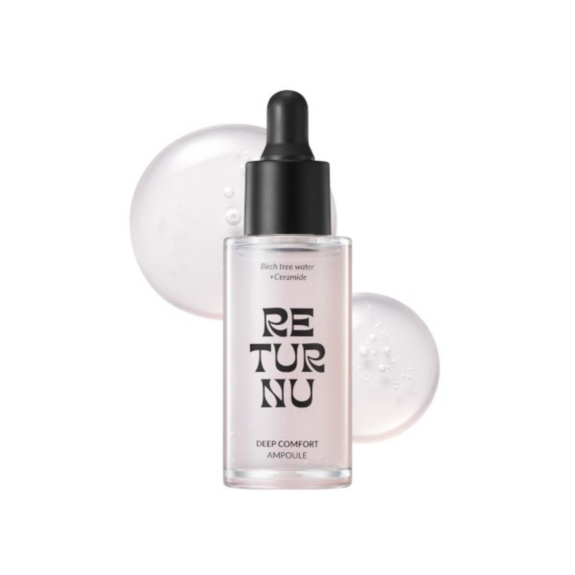Returnu Returnu, Deep Comfort, Tiefe Hydratation, Ampullen Behandlungsserum, Für das Gesicht, Für Frauen, 30 ml Regular