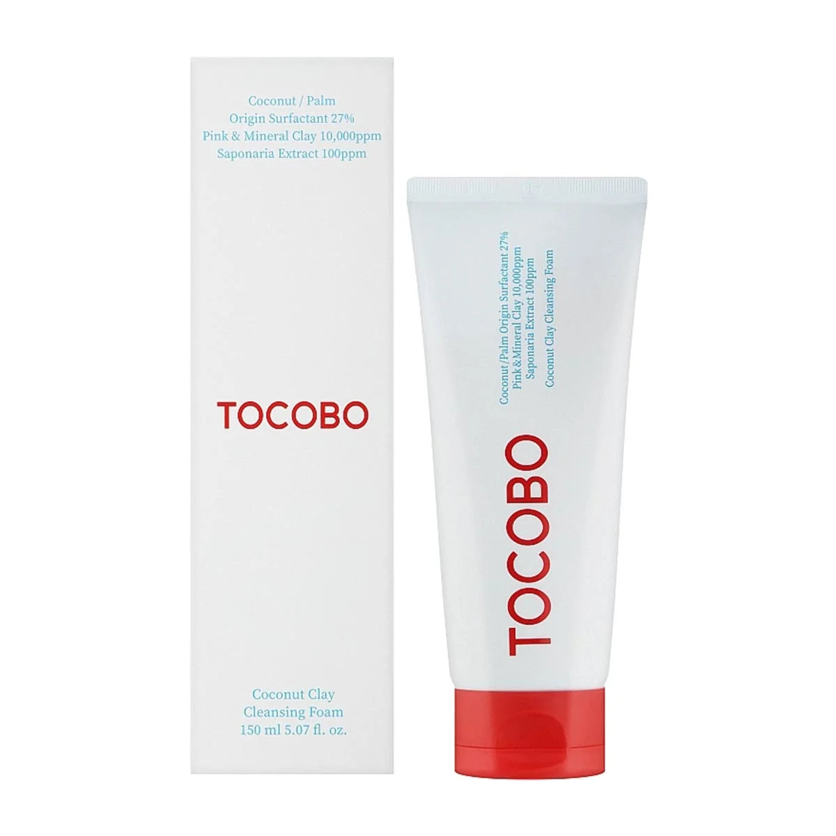 TOCOBO TOCOBO Coconut Clay Espuma Limpiadora Gesichtsreiniger 150 ml Kosmetik
