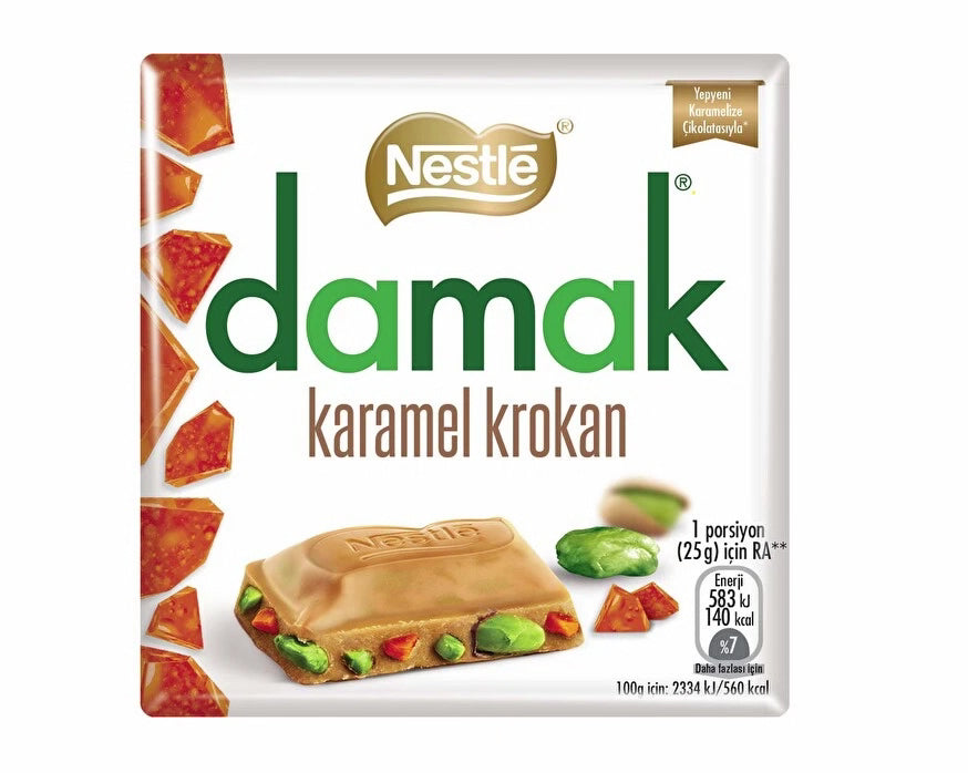 Nestle Damak Karamel Krokan 60g