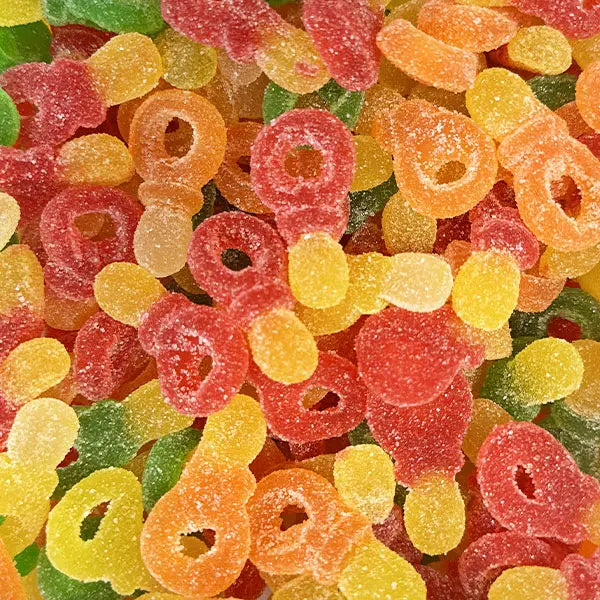 Dulceplus Jelly Sour Dummies saure Fruchtgummi Schnuller 1 Kg