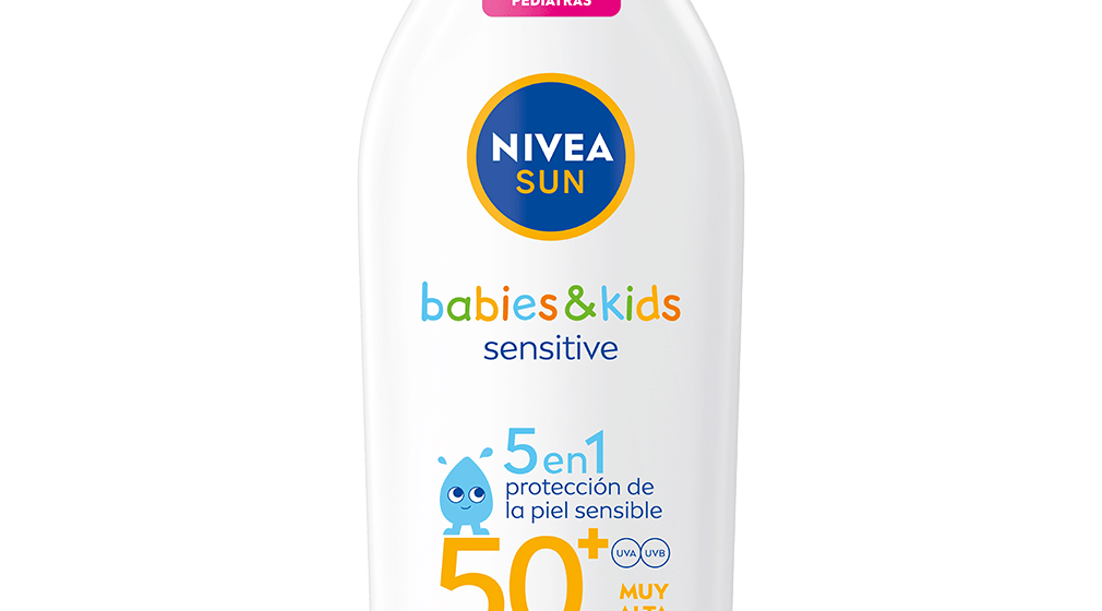 Nivea Sun Babies y Kids Loción Solar 5 En 1 Spf50 200ml