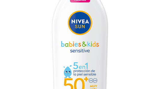 Nivea Sun Babies y Kids Loción Solar 5 En 1 Spf50 200ml