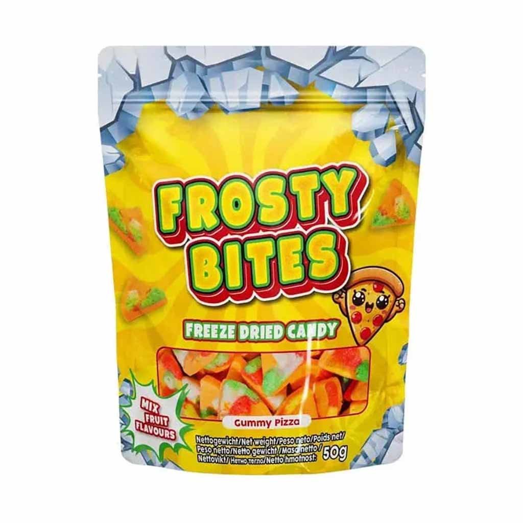 Frosty Bites Freezed Dried Candy - Gummy Pizza