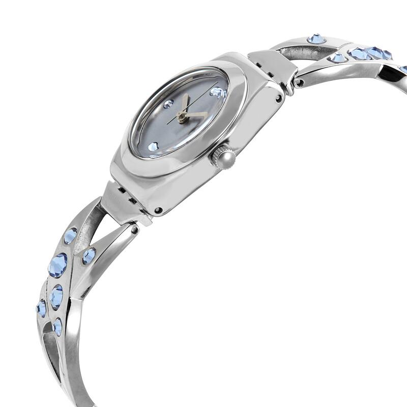 Swatch Irony Lady Silver Hug YSS332G Damenuhr Silber 25 mm