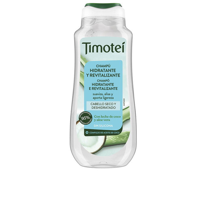 TIMOTEI Shampoo Feuchtigkeit und Revitalisierung mit Kokosmilch und Aloe Vera 300 ml Kosmetik