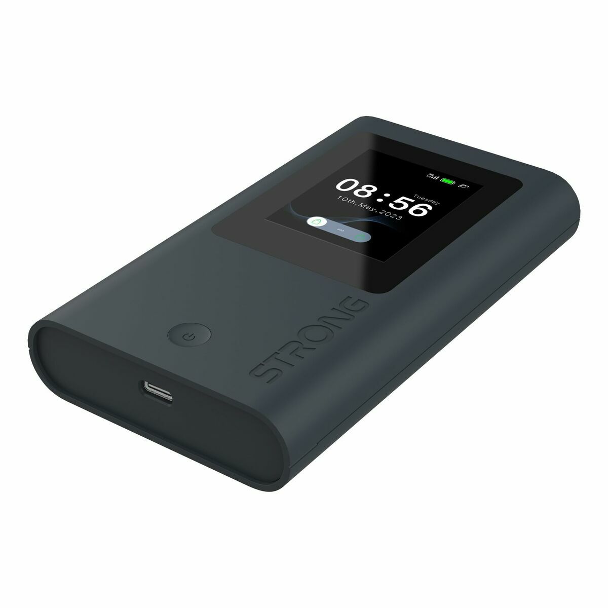 Strong Router Strong 5Gmifiax1800 Schwarz Usb Usb-C 3.2 Gen 1 (3.1 Gen 1) Wi-Fi