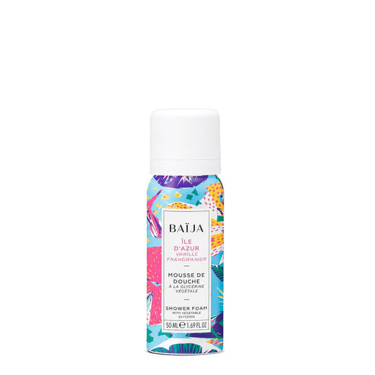 Baija Duschschaum Baija, Ile D Azur, Cleansing & Hydrating, Shower Mousse, 50 ml Regular