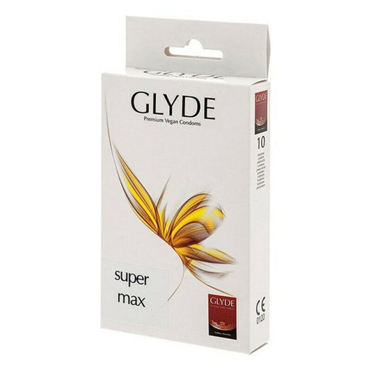 Glyde Super Max Extra große Kondome (10 Stück)
