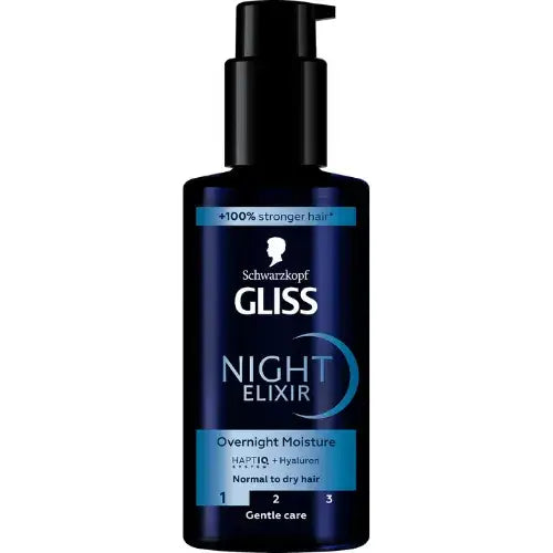 SCHWARZKOPF SCHWARZKOPF Gliss Night Elixir Serum für normales Haar 100 ml Kosmetik