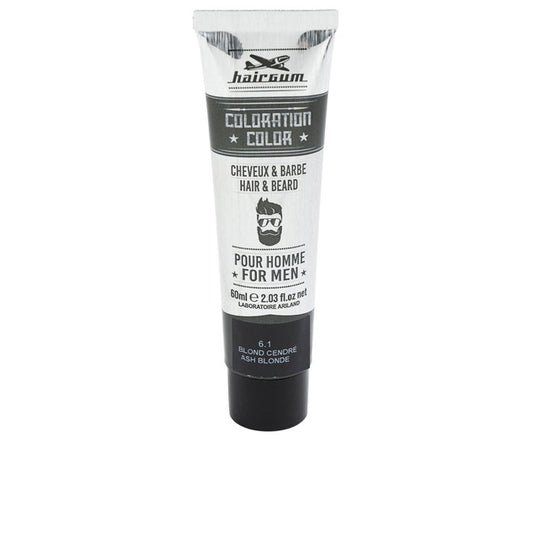 HAIRGUM HAIRGUM Coloration Tinte für Bart und Haar 6,1 Rubin Asch 60 g Haarfarbe