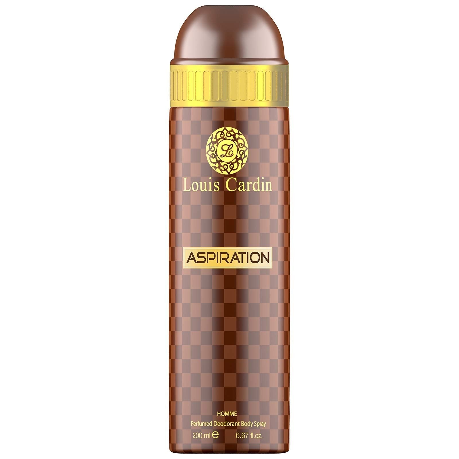 Louis Cardin Louis Cardin, Aspiration, Deodorant Spray, Für Männer, 200 ml Regular