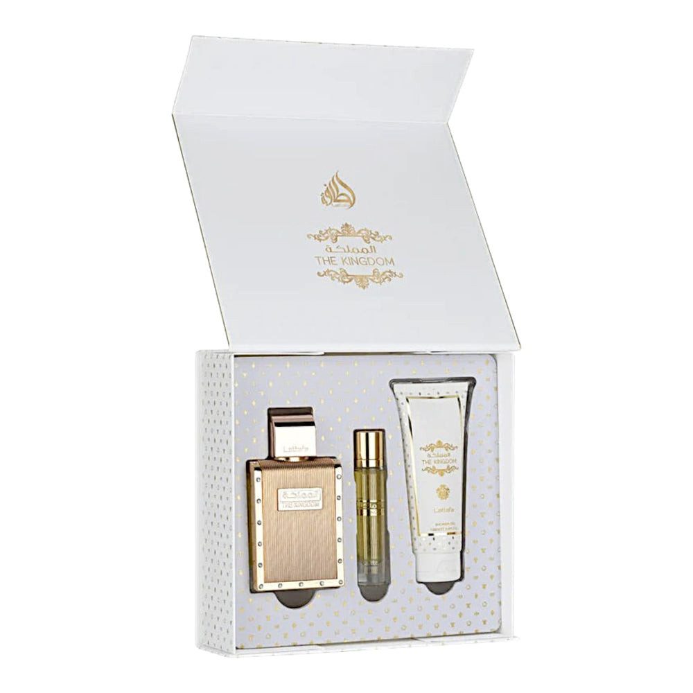 Duft set The Kingdom Men Eau de Parfum Set 3 teilig